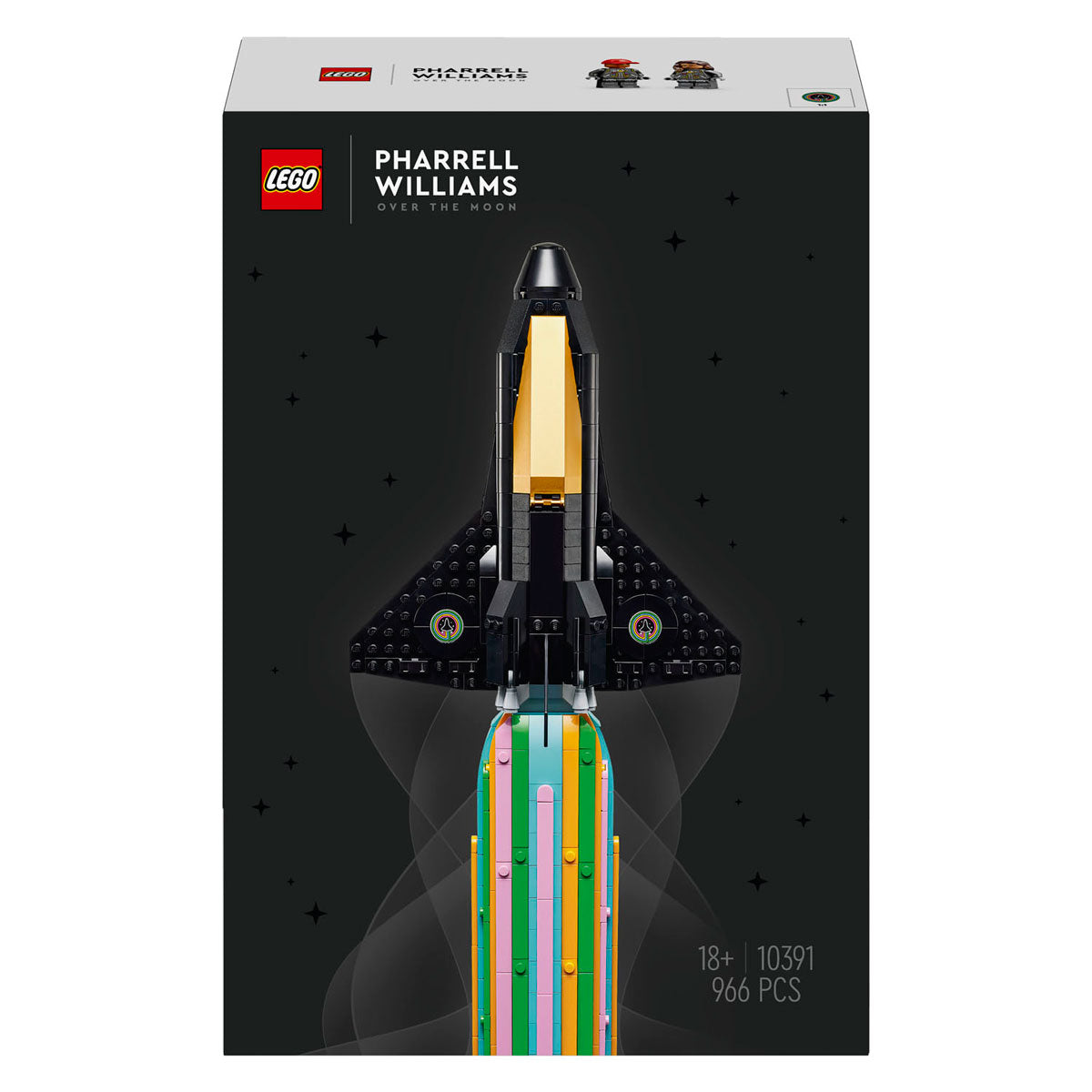 Lego ikoner 10391 til månen med pharrell williams