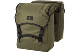 Fastrider unibag traffic - dubbele fietstas - inclusief regenhoes - waterafstotend - 28 liter - groen
