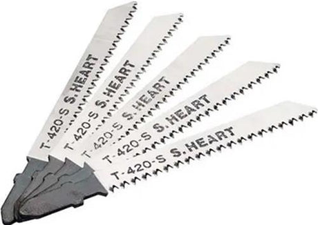 Stiksavsblad s420s t-skaft (5 stk)