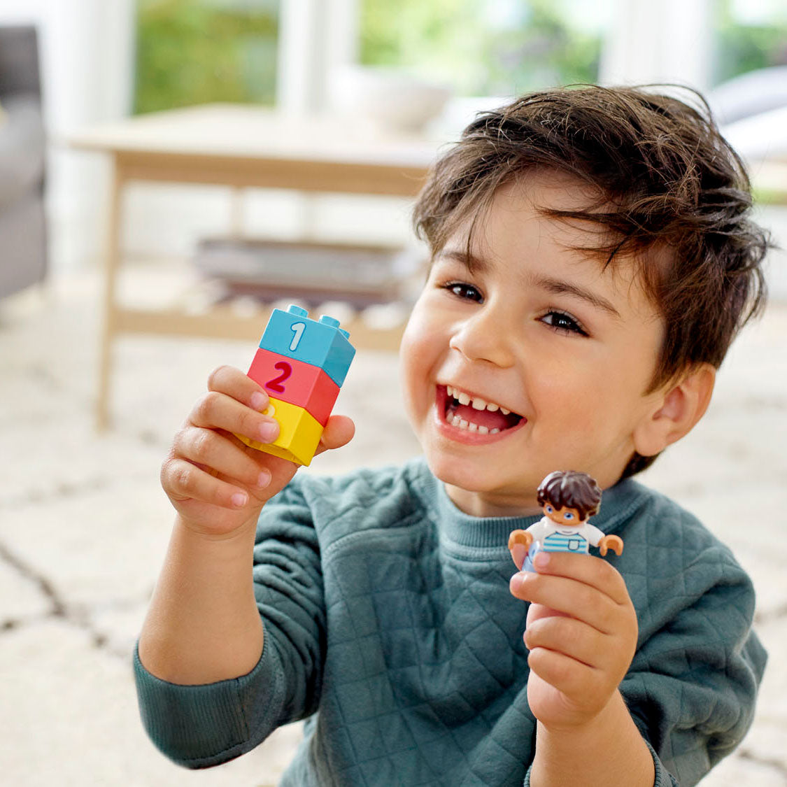 Lego duplo opbevaringsboks pædagogisk legetøj til børn - 10913