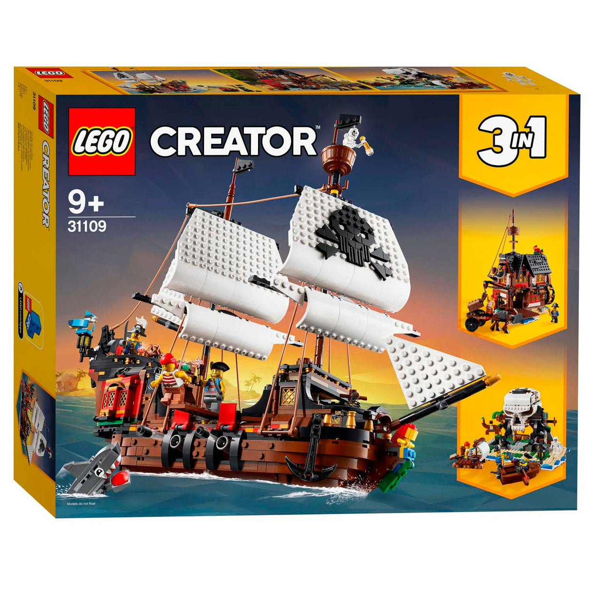 LEGO -skaber 31109 Piratskib