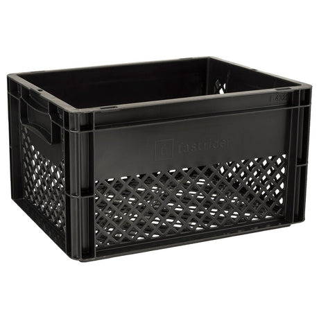 Fastrider fietskrat medium zwart recyclaat
