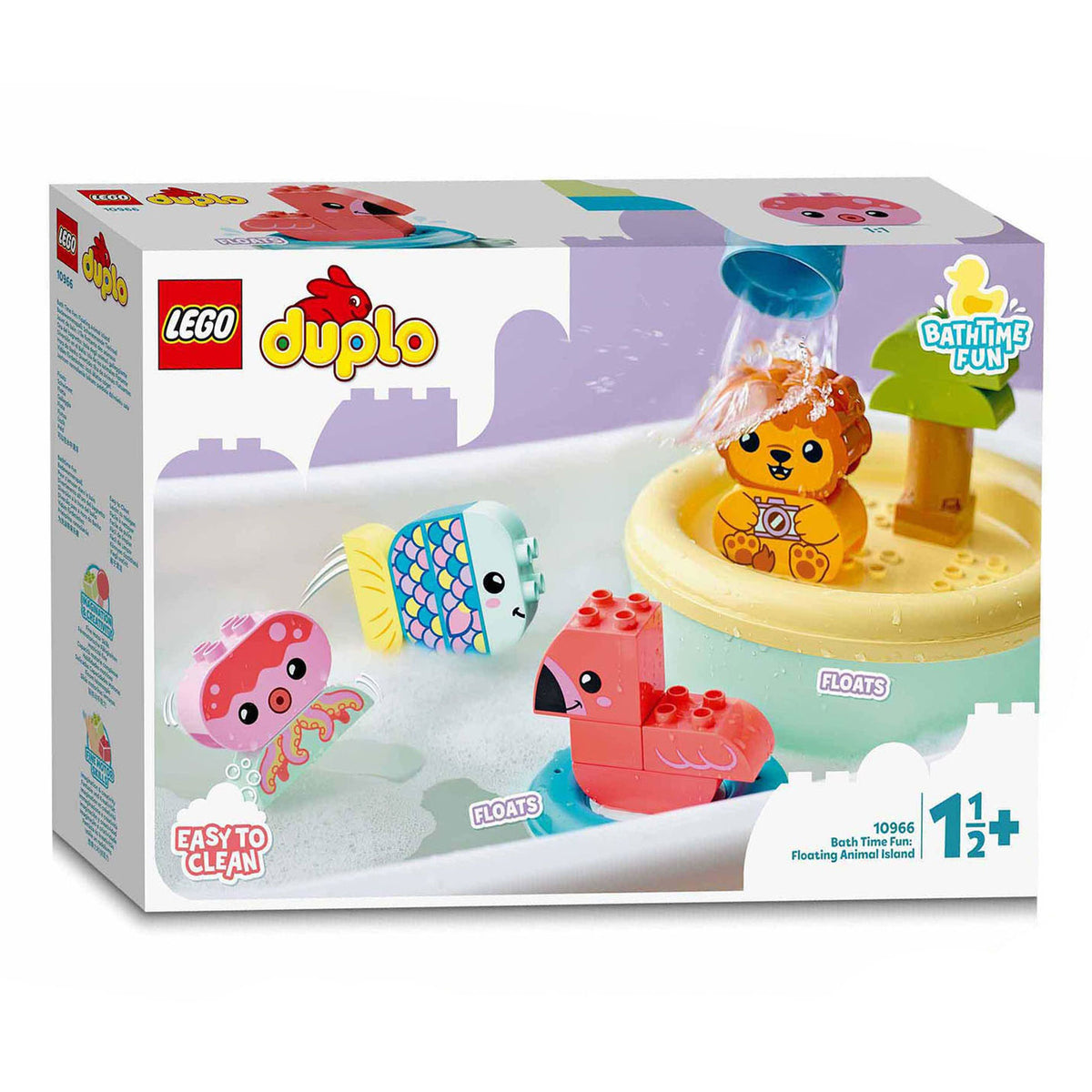 LEGO LEGO DUPLO 10966 PRET I BOAD: Flydende dyreø