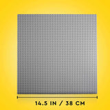 Lego klassisk grå byggeplade 48x48 byggeplade 11024