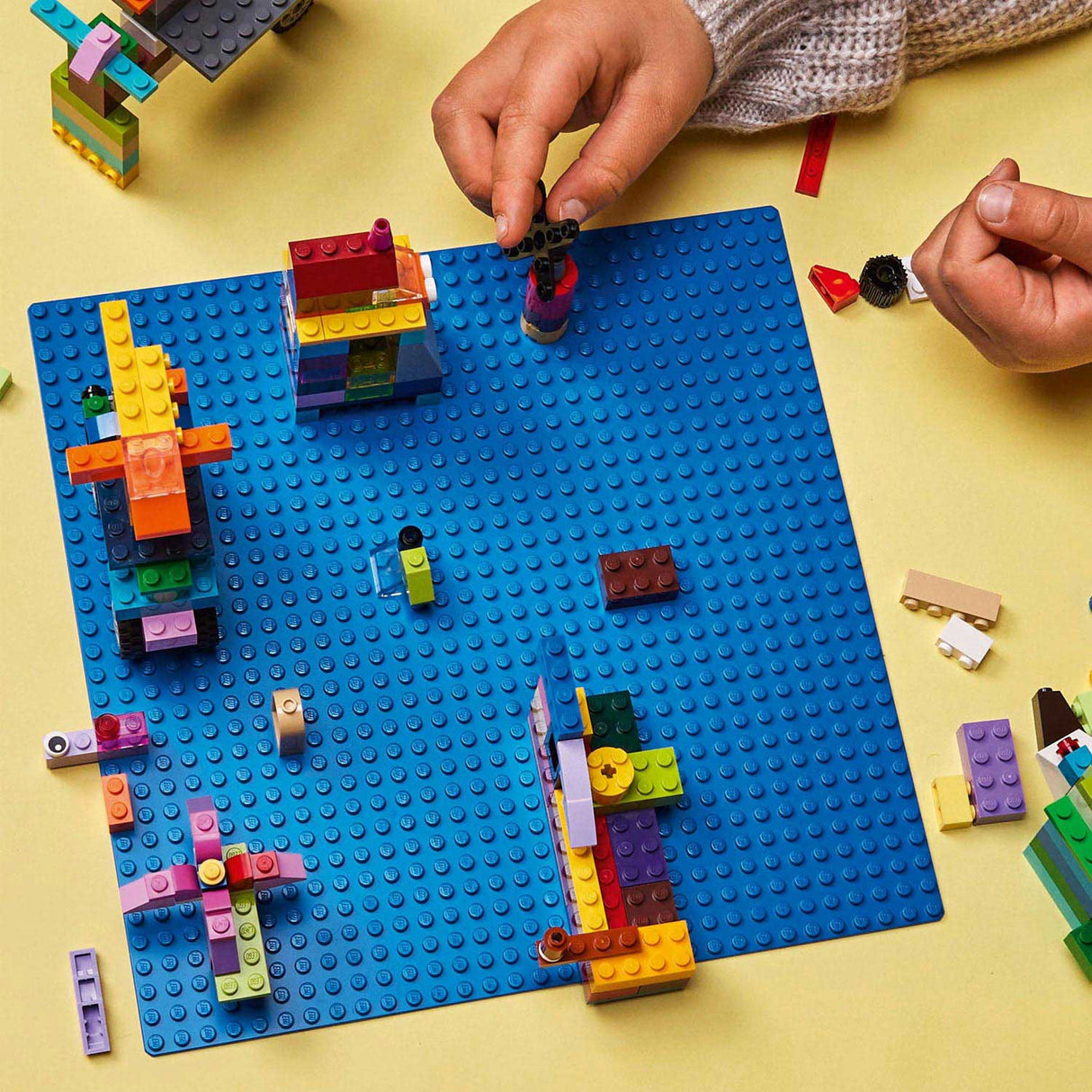 Lego klassisk blå byggeplade - 11025