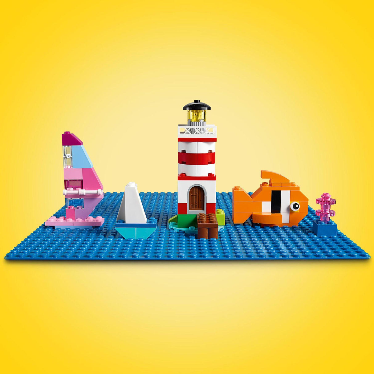 Lego klassisk blå byggeplade - 11025