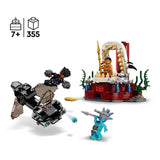 Lego marvel - konstruktionslegetøj til kong namors tronrum (76213)