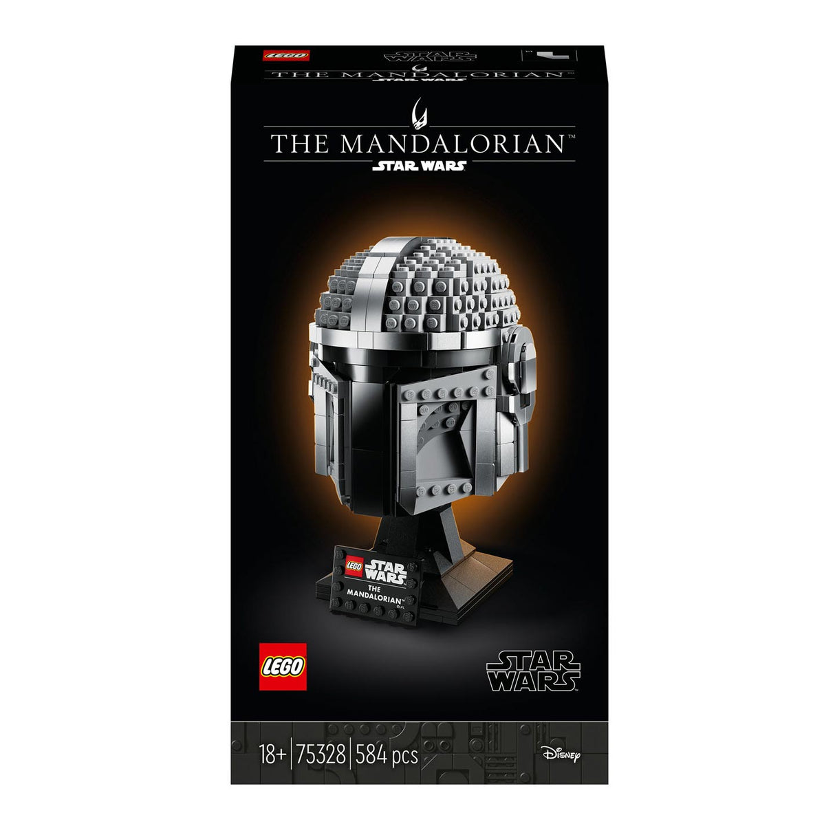 Lego star wars det mandaloriske hjelmsæt til voksne - 75328