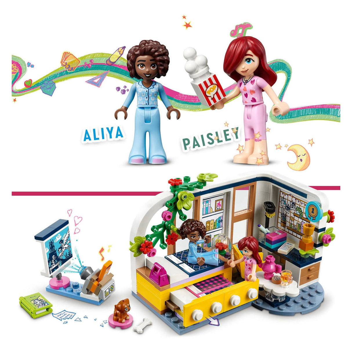LEGO LEGO Friends 41740 Aliyas værelse