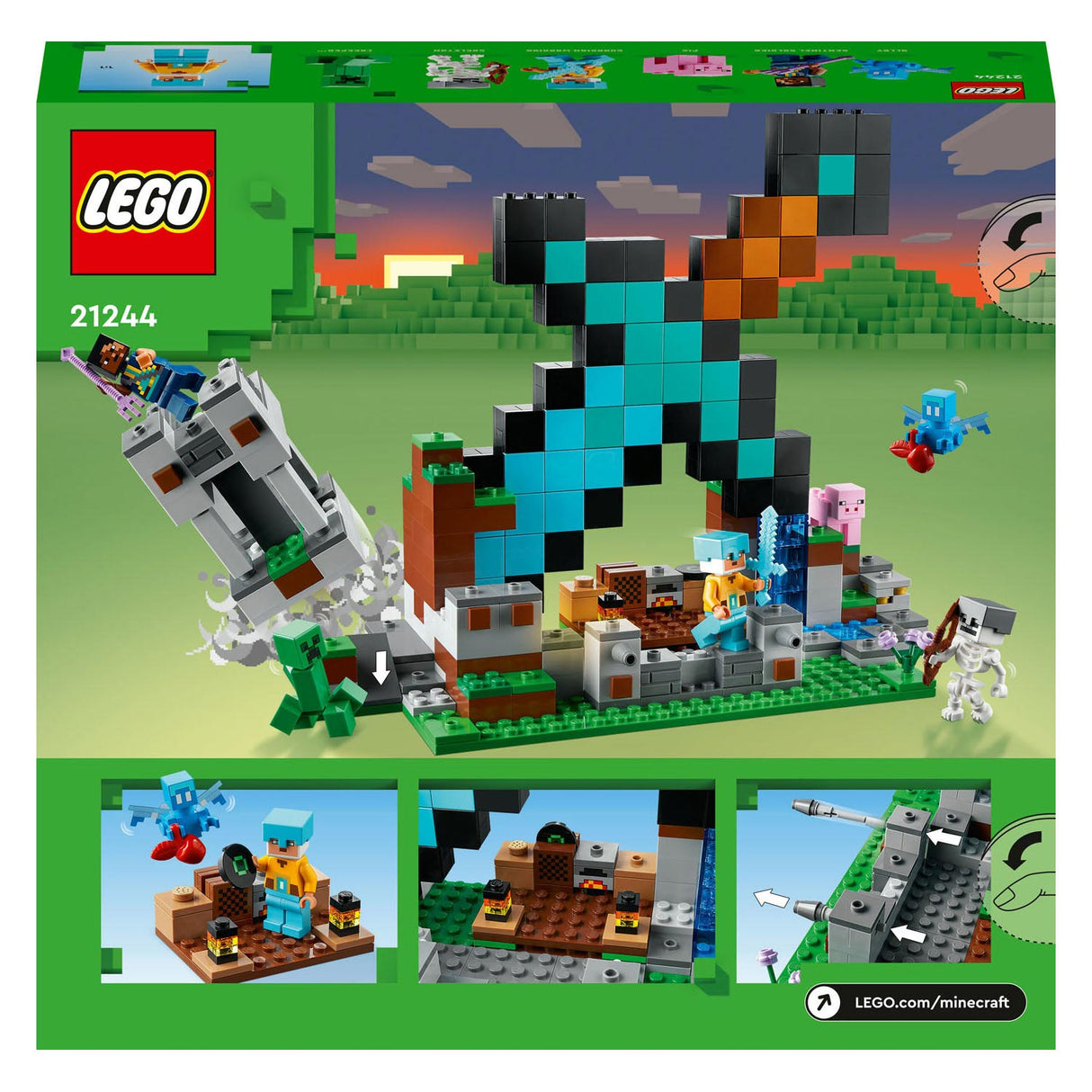 LEGO LEGO Minecraft 21244 Base Base Sword