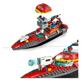 Lego city redningsbåd brandlegetøj til børn - 60373