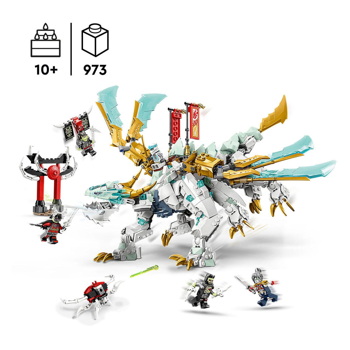 LEGO LEGO NINJAGO 71786 ZANES ICE DRAGON