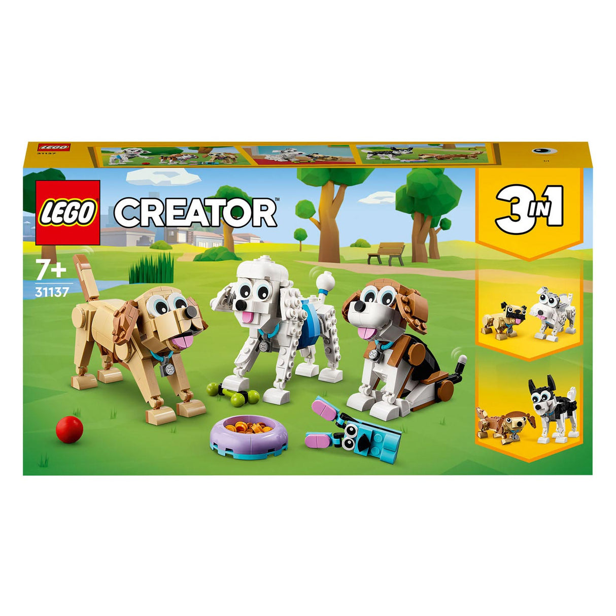 Lego -skaber 31137 søde hunde
