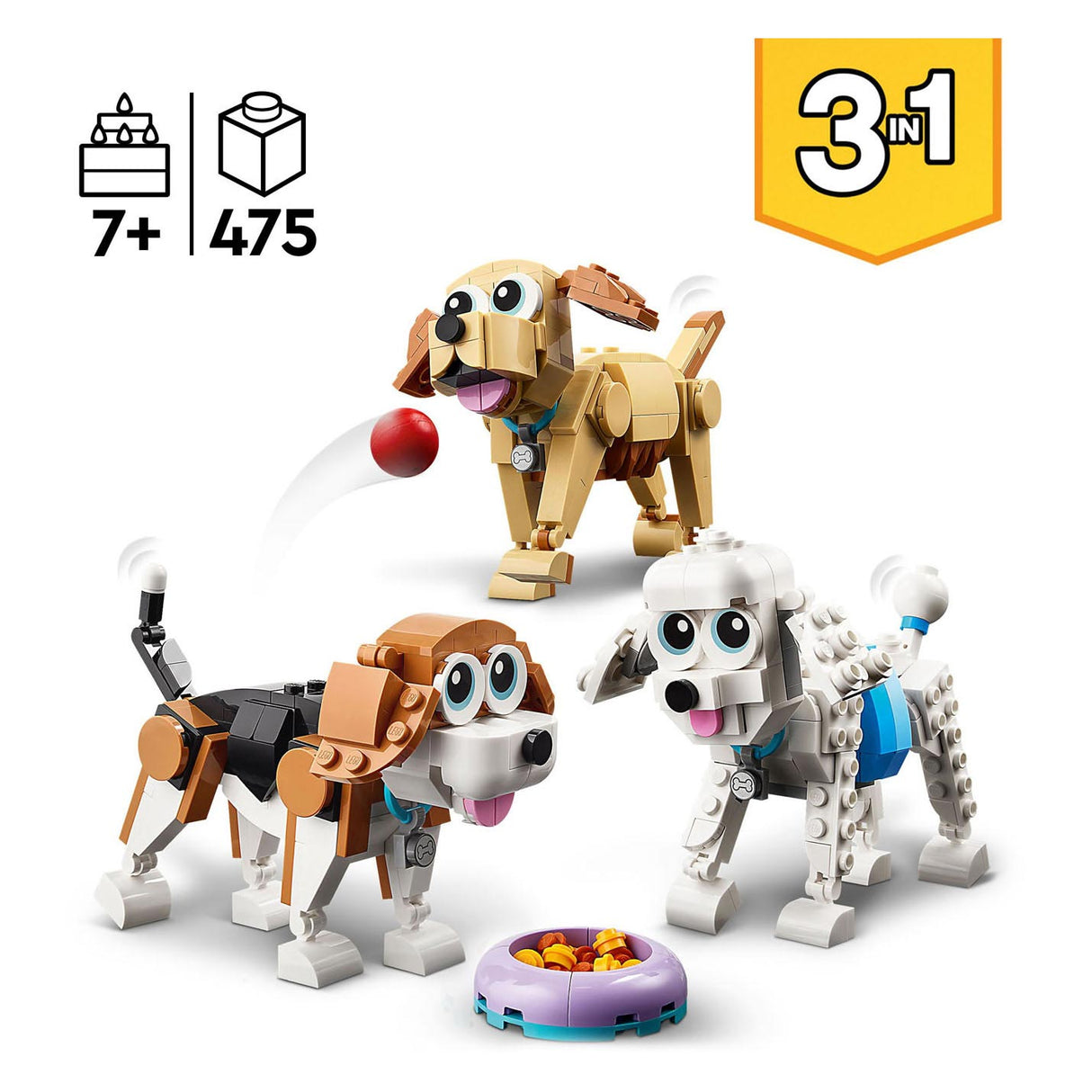 Lego -skaber 31137 søde hunde