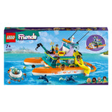 Lego friends - konstruktionslegetøj til søredningsbåd (41734)