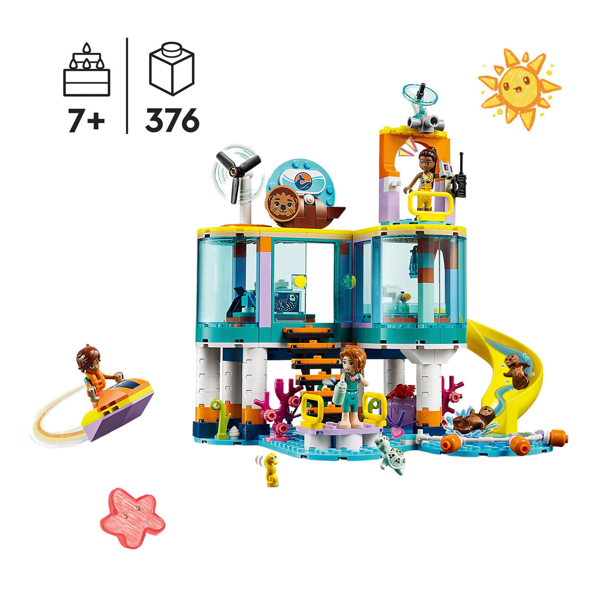 LEGO LEGO Friends 41736 Rescue Center til søs
