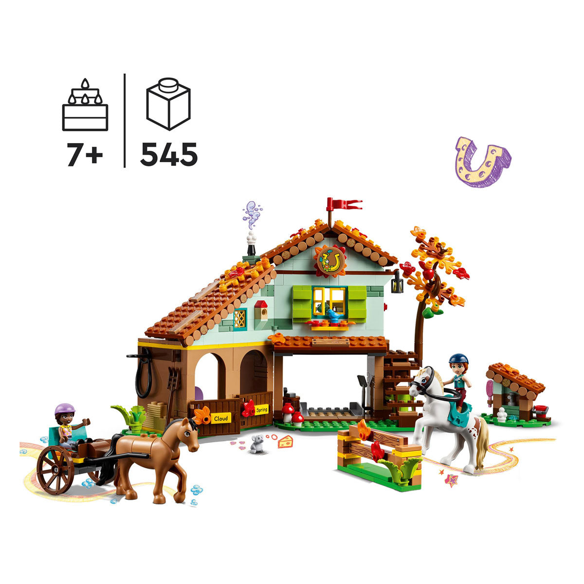 LEGO LEGO VENNER 41745 HAVER HEST STABEL