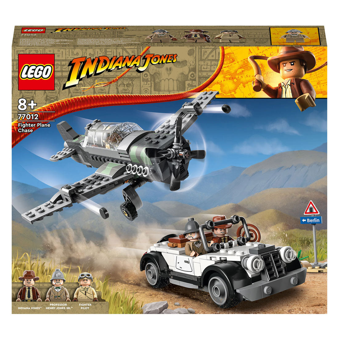 Lego Indiana Jones 77012 Fighter Plane Chase