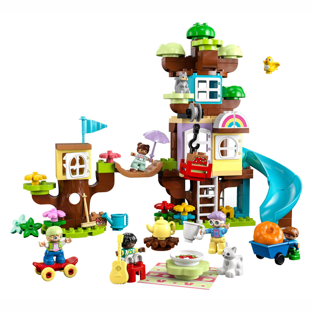 Lego duplo 3-i-1 træhus til småbørns legetøjssæt - 10993