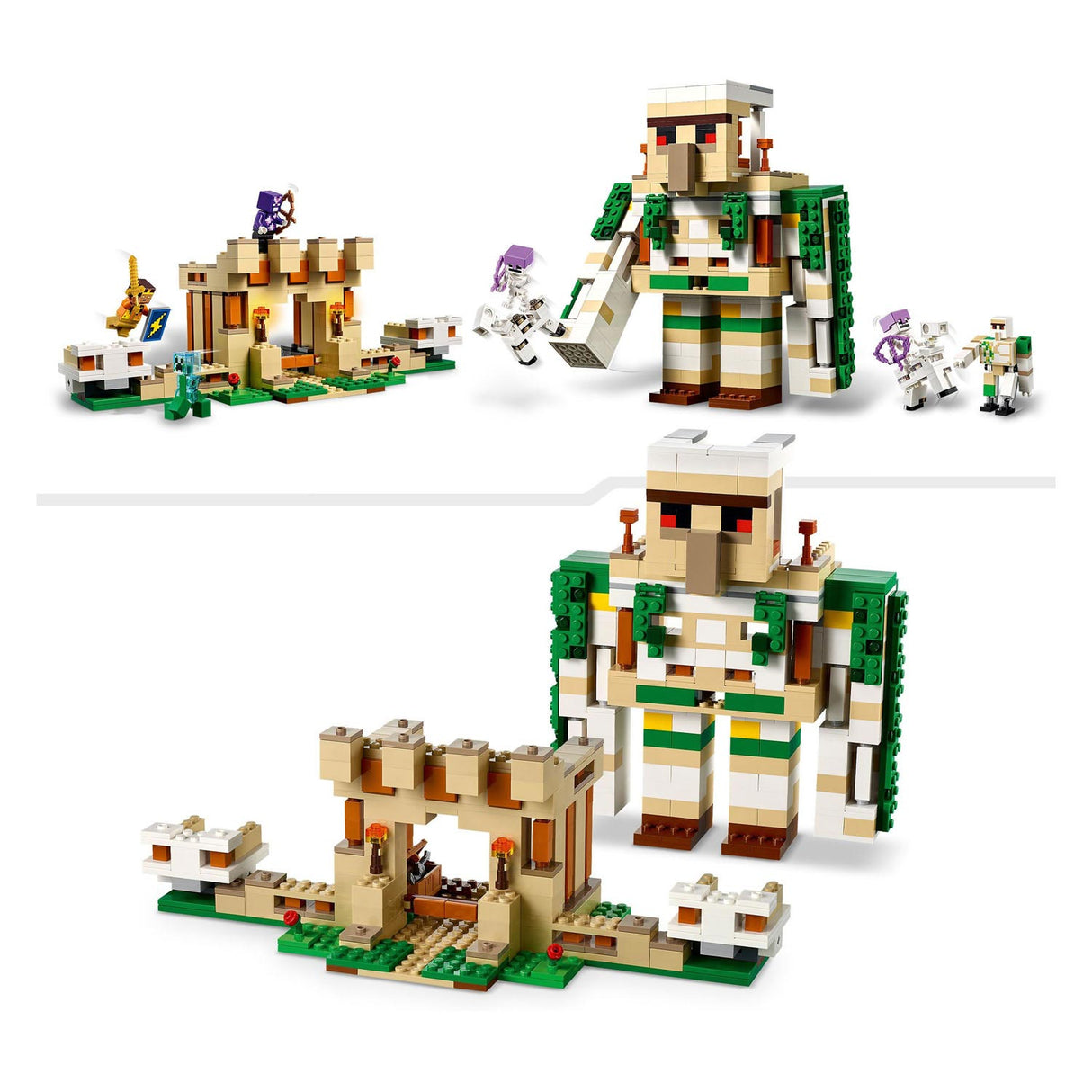 LEGO MINECRAFT 21250 Ijzergolemfort