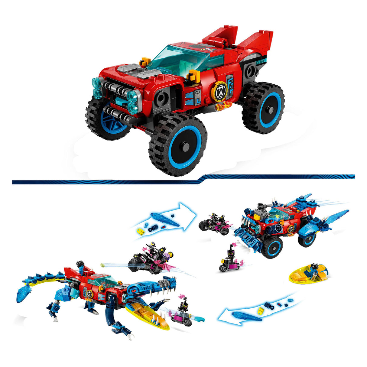 LEGO LEGO Dreamzzz 71458 Crocodile Car