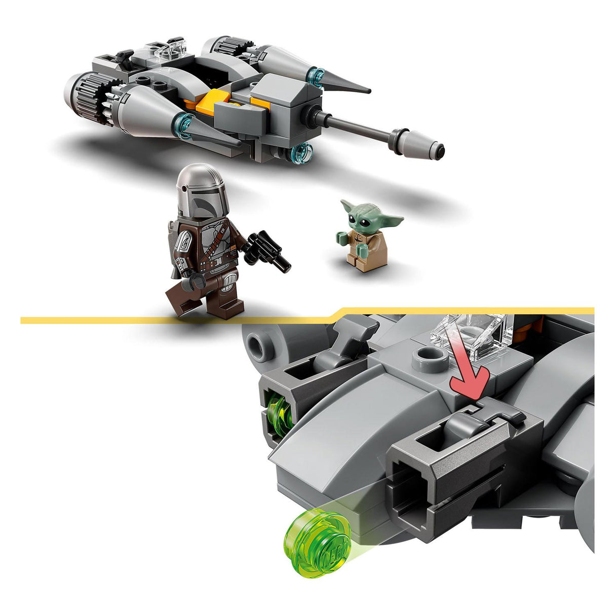 LEGO LEGO STAR WARS 5363 Mandalorian N-1 Starfighter Microfighter