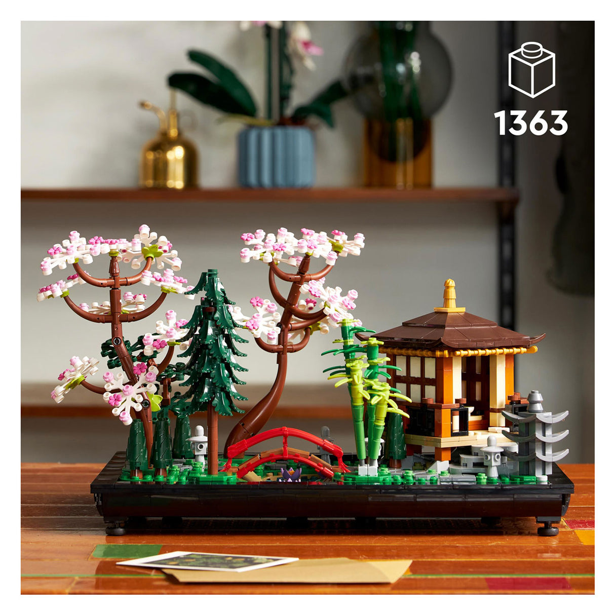 Lego ikoner beroligende have botanisk mindfulness byggesæt til voksne - 10315