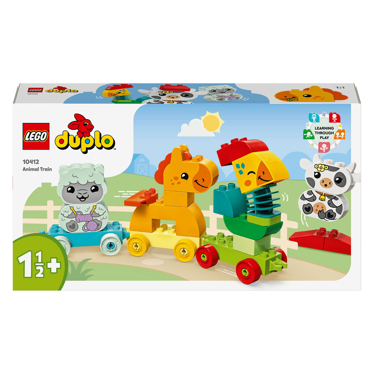 Lego duplo mit første dyretog - 10412