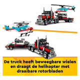 Lego creator 3-i-1 lastbil med helikopter - 31146
