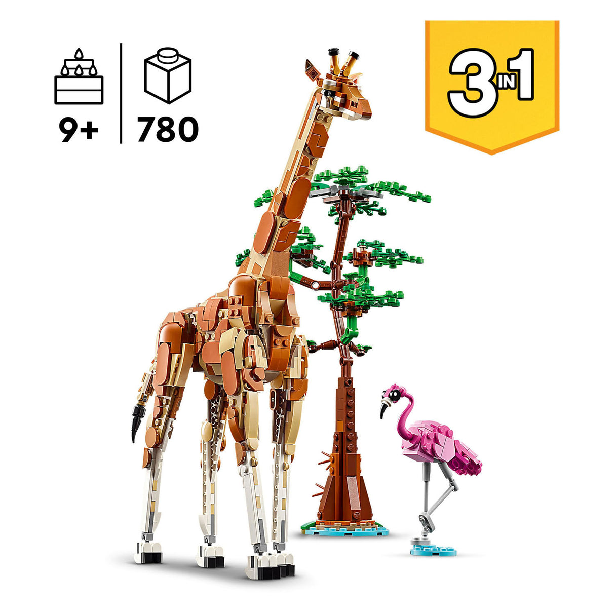 Lego creator 3i1 safaridyr - 31150