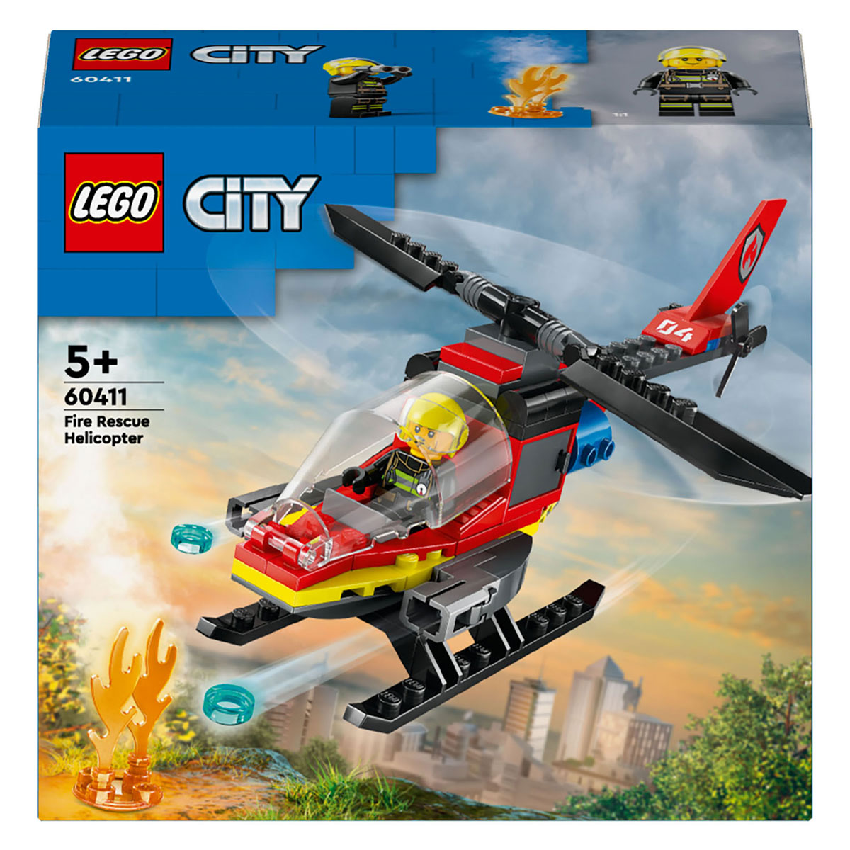 Lego city brandhelikopter - 60411