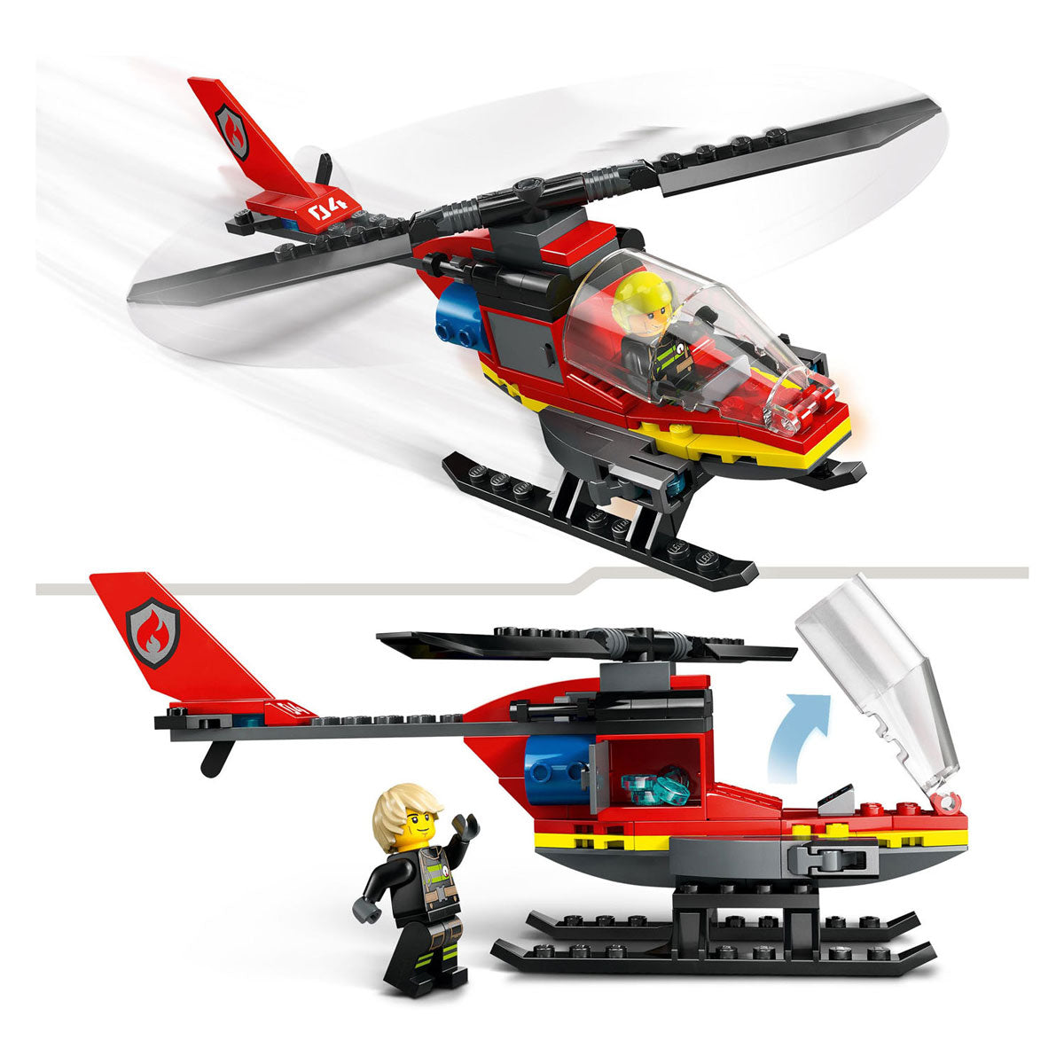 Lego city brandhelikopter - 60411