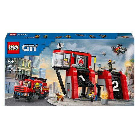Lego city brandstation og brandbil - 60414