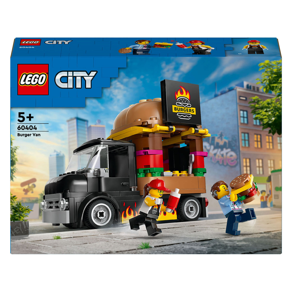 Lego city hamburger lastbil - 60404