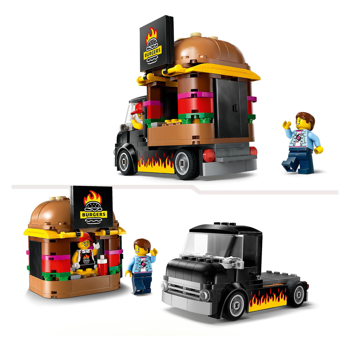 Lego city hamburger lastbil - 60404