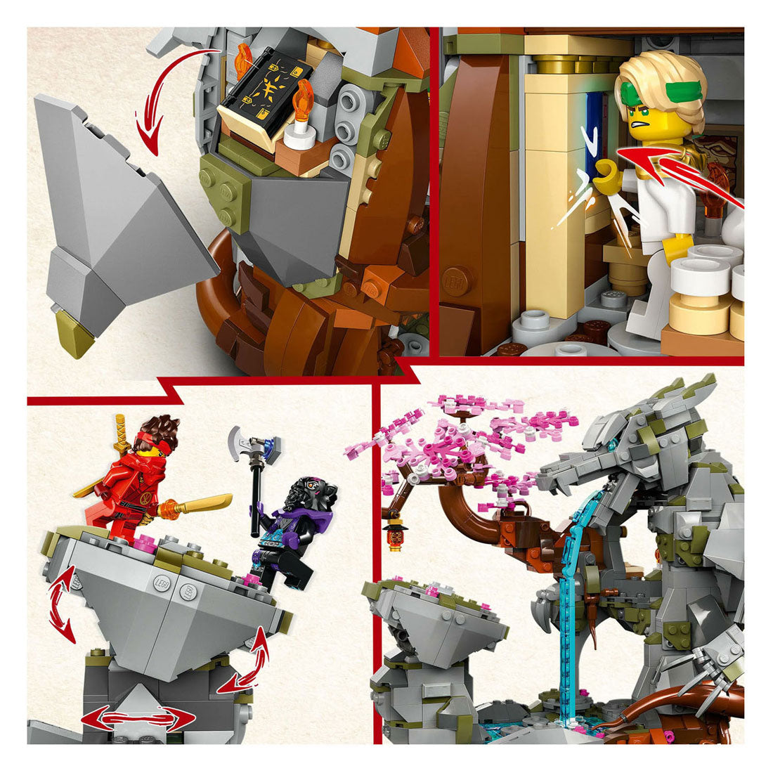Lego Ninajago 71819 Alter of the Stone Dragon