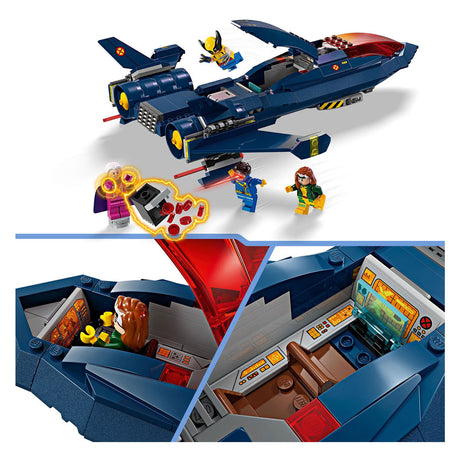Lego marvel - x-men x-jet byggelegetøj (76281)