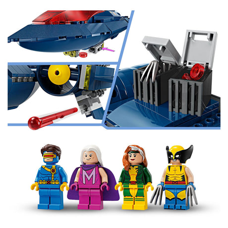 Lego marvel - x-men x-jet byggelegetøj (76281)