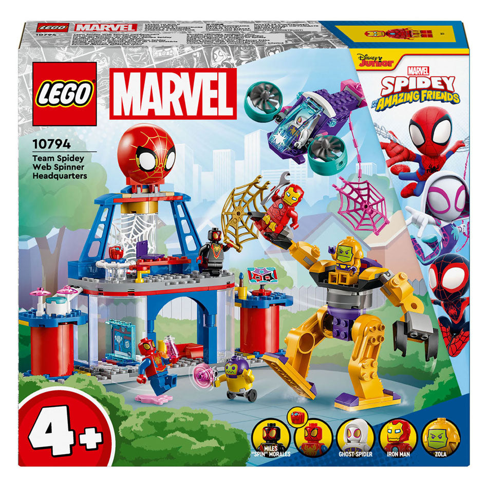 Lego Marvel 10794 Team Spidey Webspinner Hovedkvarter