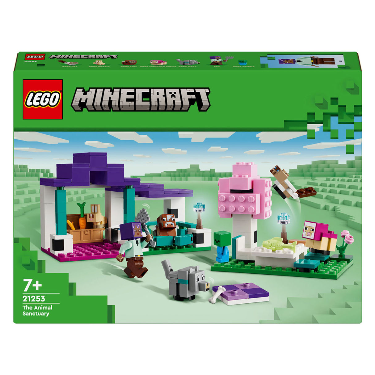 LEGO LEGO MINECRAFT 21253 DE DIERENOPVANG