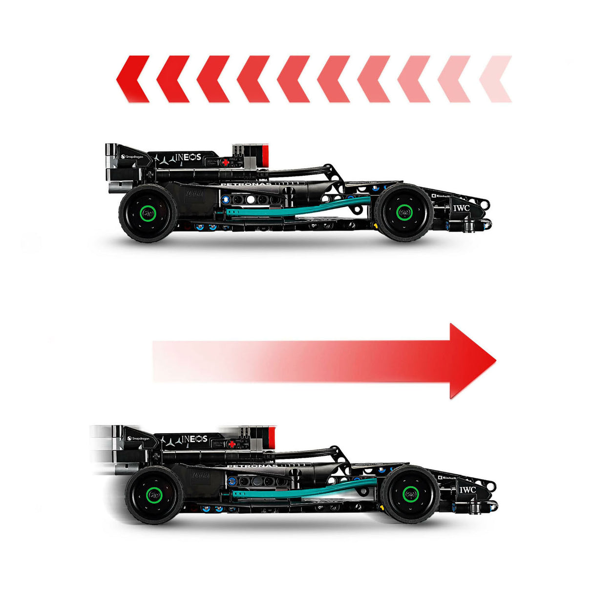 Lego Technic 42165 Mercedes-AMG F1 W14 E Performance Pull-Back