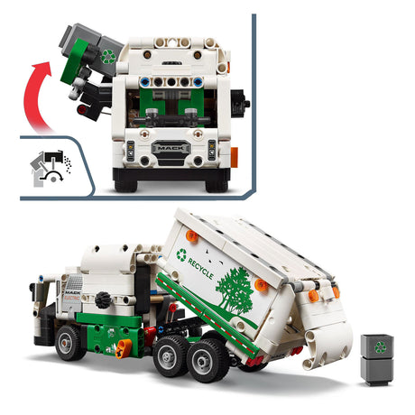 Lego Technic Mack LR elektrisk skraldevogn - 42167