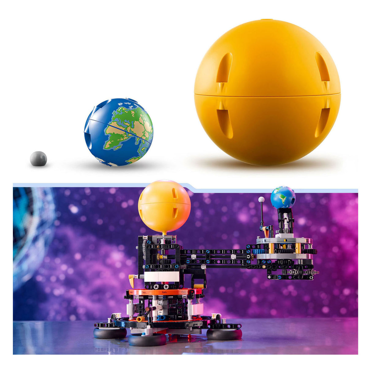 Lego technic - jorden og månen i bevægelse byggelegetøj