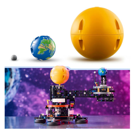Lego technic - jorden og månen i bevægelse byggelegetøj