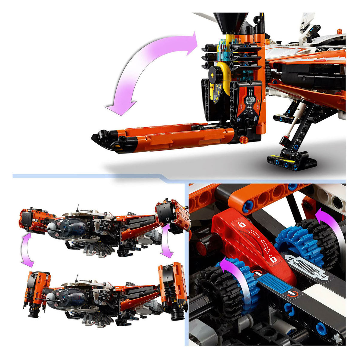 LEGO Technic 42181 VTOL FRAYRE ROOM SHIP LT81