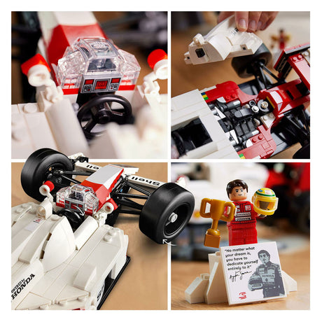 Lego ikoner mclaren mp4 4 og ayrton senna - 10330