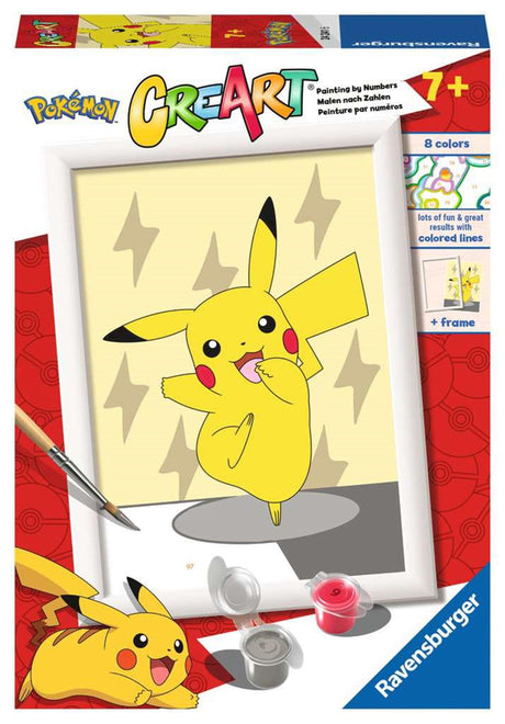 Ravensburger Creart Maleri efter nummer - Pikachu Pose