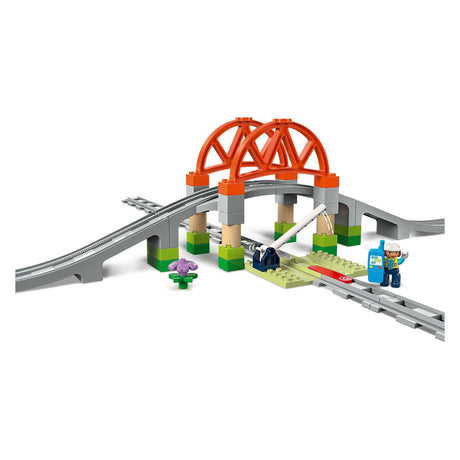 Lego Duplo Town 10426 togbro og sporudvidelsessæt