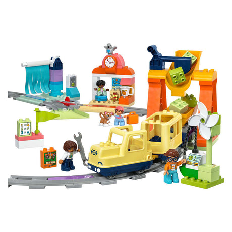 Lego Duplo Town 10428 stort interaktivt kvartertog