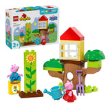 Lego Duplo - Peppa Pig Garden and Tree House Construction Legetøj (10431)